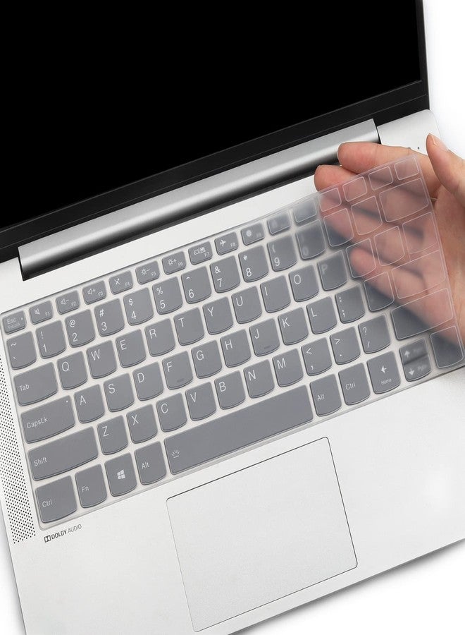 موباي-جول غطاء لوحة مفاتيح لأجهزة Lenovo Yoga 7 7i 14 بوصة / Yoga 9 14 بوصة، وIdeapad 5 5i 5X 14 بوصة، وIdeaPad Flex 5 5i 14 بوصة، وLenovo Slim 7 9 14 بوصة، وIdeaPad Slim 5 5i 7 7i 14 بوصة، وThinkBook 14 14s G2 G3 Gen 4 - شفاف - Image 1